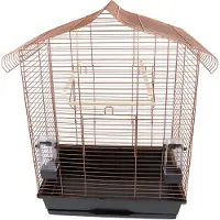 Gebr. De Boon Interzoo vogelkooi Vega koper/zwart Interzoo