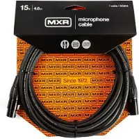 Mxr Jim Dunlop DCM15 - XLR Microfoonkabel - 4,6 Meter - Zwart