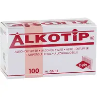 Alkotip Alcoholdoekjes 45mm x 83mm (100 stuks)