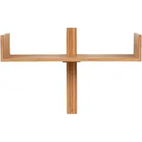 House Nordic Wandplank Villa | bamboe naturel 50x36x25 cm wandrekken | NADUVI