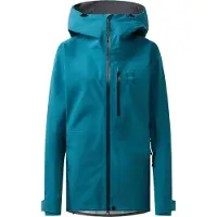 Haglöfs - Women's Alper Proof Jacket - Ski-jas L, blauw/turkoois