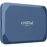 Crucial X10 draagbare SSD 4TB blauw Externe solid-state schijf, USB 3.2 Gen 2x2