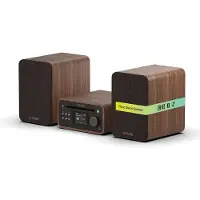 Pure Stereo Classic Mini Bruin/Walnoot