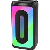 Defender CONCERTO Bluetooth luidspreker 20W MP3/FM/SD/USB/AUX/TWS/LED/MIC KARAOKE zwart + Microfo, Bluetooth luidspreker, Zwart