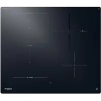 Whirlpool WTX6014DCF, Zwart, Inbouw, 59 cm, Inductiekookplaat met zones, Keramisch, 4 zones