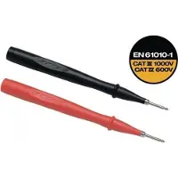 Fluke TP2-1 3971283 Veiligheids-testpuntenset Steekaansluiting 4 mm CAT II 1000 V Zwart, Rood 1 stuk(s)