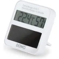 Domo DO3101 Hygrometer - Weerstation - Luchtvochtigheidsmeter - Thermometer voor Binnen - Wit