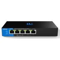 Linksys LN2305P – Netwerk Switch – Unmanaged PoE+ – 2500 Mbps – 5-poorts