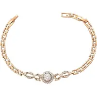 Gaya Armband goud / transparant