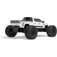 Arrma 1/7 Big Rock 6S 4X4 BLX Monster Truck RTR - Wit