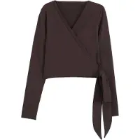 Aim'n Sporttop chocoladebruin