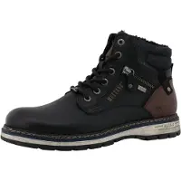 Mustang Veterboots 'Mariko' donkerbruin / zwart