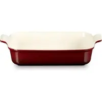 Le Creuset Ovenschaal Rechthoekig 'Garnet' 32x24cm / 4L