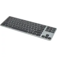 Matias Zilver Wireless Tenkeyless US Toetsenbord Grijs
