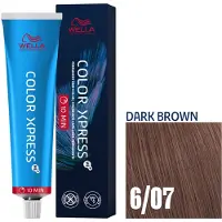 Wella Color XPress 60 ml 6/07 dunkelblond natur-braun