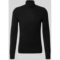 MCNEAL Regular fit coltrui van wolmix met kasjmier