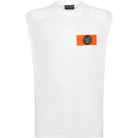 Plein sport Shirt oranje / zwart / wit