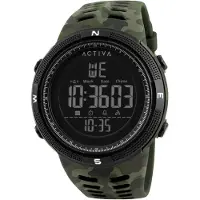 Invicta Activa x Digital ACW1915MC-001 Heren Horloge - Quartz Uurwerk - Plastic met zwarte Wijzerplaat - 50mm