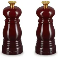 Le Creuset Peper- en Zoutmolen Small 2st. 'Garnet'