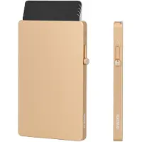 Valenta Aluminium MagSafe Cardprotector Thin - Soft Gold