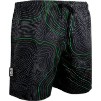 Guggen Mountain Zwembroek voor Heren, Strepen, Casual Boardshorts, Lijnenpatroon