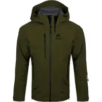 Guggen Mountain Functionele jas 'Allwetter Jacke HD09 3-Lagen Hardshell Wanderjacke' olijfgroen