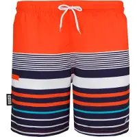Guggen Mountain Zwemshort voor heren met patroonstrepen