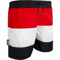 Guggen Mountain Zwemshort voor heren met patroonstrepen