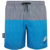 Guggen Mountain Zwemshort voor heren met patroonstrepen blauw