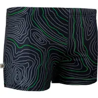Guggen Mountain Zwemshorts voor Heren, Strakke Gestreepte Boxershorts