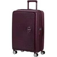 American Tourister Soundbox Spinner 67/24 TSA Expandable wild cherry