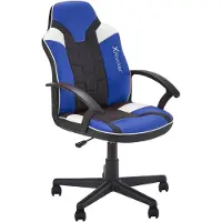 X Rocker X-Rocker Saturn Gaming Stoel Zwart/Grijs/Blauw
