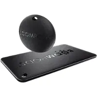 Boompods Bundel tags & kaarten zwart, Tracker, Zwart