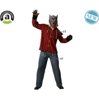 Atosa Werewolf Men Costume Rood XL Kinderen