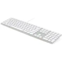 Matias Bedraad RGB Toetsenbord US QWERTY voor PC zilver - FK318LS