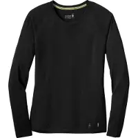 Smartwool Ondershirt Women Classic All-Season Merino Base Layer Long Sleeve Boxed Black-XS