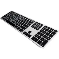 Matias Wireless Zilver Backlit Toetsenbord Zilver