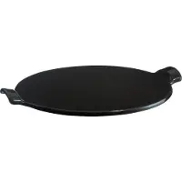 Emile Henry Pizzasteen glad E-box - Ø365mm - Fusain