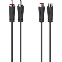 Hama Stereo Audio Kabel Rca Mannelijk - Vrouwelijk 5m (205095)
