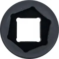 Bgs Kraft-Steckschlüssel-Einsatz Sechskant Antrieb Innenvierkant 20 mm (3/4") SW 32 mm