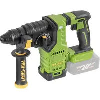Procraft PHA30bb accu-boorhamer 20 V 2,8 J SDS plus Brushless Solo - zonder accu, zonder oplader