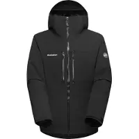 Mammut - Ski jassen - Stoney HS Thermo Hooded Jacket Men Black voor Heren - Maat XL - Zwart