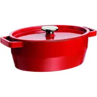 Pyrex Braadpan Slowcook Ovaal Rood 5,8 L