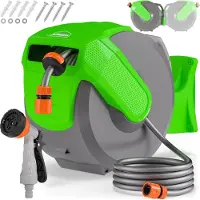 Gardebruk Haspel Tuinslang incl sproeislang 20m +2m toevoerleiding