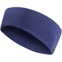 Odlo Hoofdband Merino Warm Headband (zwart) Skipper Blue