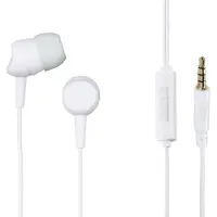 Hama Kooky, Kabel, Gesprek/muziek, 20 - 20000 Hz, 12 g, Koptelefoon met microfoon, Wit