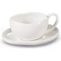 Bricard Barles Espressoset - 12-delig Wit - 125ml - Porselein - Koffiekopjes