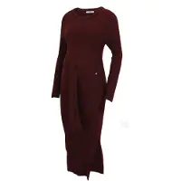 Love2Wait Gebreide jurk bourgogne