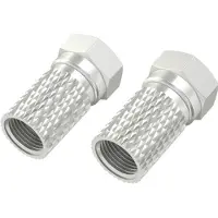 Hama Audio-video-adapter - 00205207 - 2 stuks - F-Type - Antennekabel