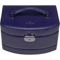 Windrose Sieraden-bewaring donkerblauw